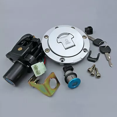 Fitfor Honda CBR600 F4 F4i 01-06 Ignition Switch Gas Cap Lock Key Set CBR1100XX • $29.98