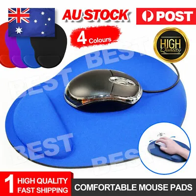 $4.95 • Buy Ergonomic Comfort Wrist Support Mouse Pad Mice Mat Computer PC Laptop Non Slip