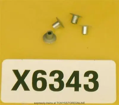 Hornby Oo Spares X6343 4x Round Buffers To Suit  'tornado' Locomotive. • £3.39