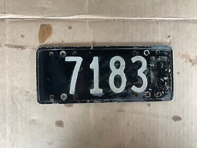 1964 -1986 New Zealand License Plate. • $65