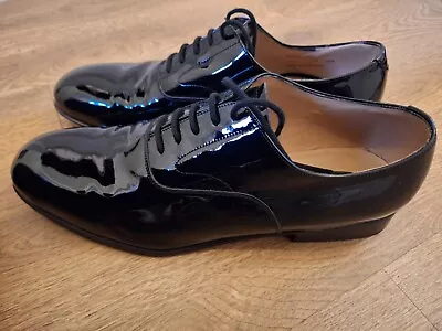 Patent Leather Military Mens Shoes • £30