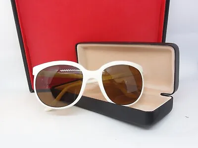 Vuarnet  Sunglasses 022 Cateye 002 Vintage 1984 France Ne Old Stock Glass Lens • $104.55