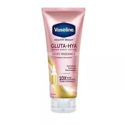 Vaseline Gluta-hya Dewy Radiance Serum Burst Lotion 200ml [new Sealed] • £12.50