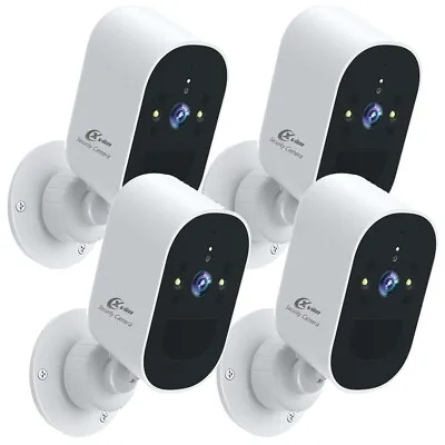 XVIM Security Cameras Wireless 4MP 2K Wi-Fi Battery Powered Spotlight Home Cam • $104.49