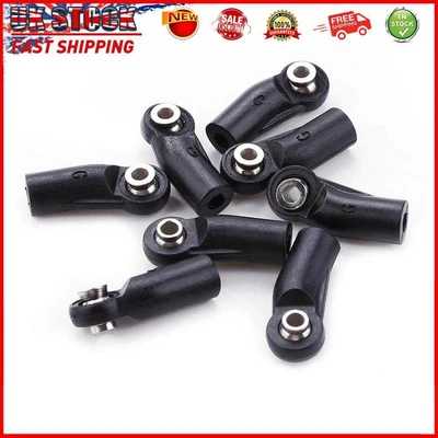£5.82 • Buy 10pcs M4 Rod End RC Car Ball Joint Linkage Connector For Axial Scx (Side Elbow)