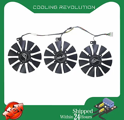 87MM Cooling Fan For ASUS ROG STRIX GTX 1080ti 1080 1070ti 1060 RX 580 480 Fan • $15.99