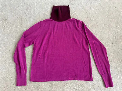 $55 • Buy Staud Merino Wool Sweater Pink/Red Size XL