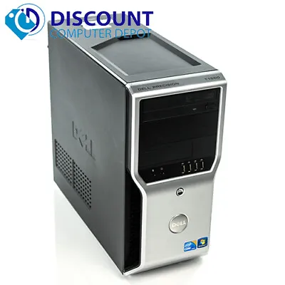 Dell Precision T1500 Desktop Tower Core I7-860 2.66GHz 8GB 500GB Windows 10 Pro • $299.95