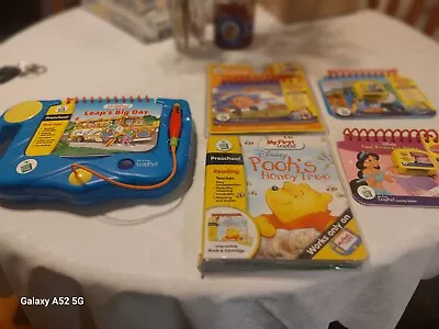 My First LeapPad Learning System With Books And Cartridges Two Are New. • $17.99