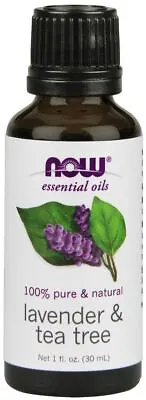 NOW Foods Essential Oil Lavender & Tea Tree Oil - 30 Ml. • £18.78