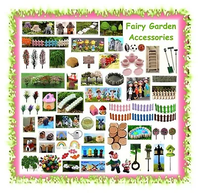 MINIATURE Dollhouse / Fairy Garden Accessories - Terrarium Mini Doll House Items • $2.99