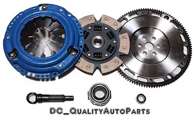 QSC Stage 3 Clutch & 9lbs Flywheel Kit 92-05 HONDA CIVIC DEL SOL D15 D16 D17 • $458.05