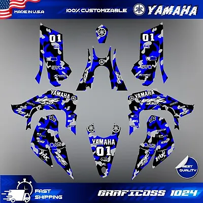 Graphics Kit For YAMAHA YFZ 450R 2014-2022  Fits Yamaha YFZ450R • $157.02