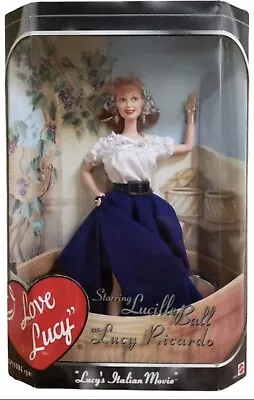 Mattel I Love Lucy Episode 150 Lucy's Italian Movie 1999 NIB Collector Barbie • $49.95