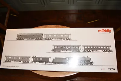 Marklin HO 26556  Wurttemberg Express Train  MFX Digital Steam Passenger Set NIB • $999