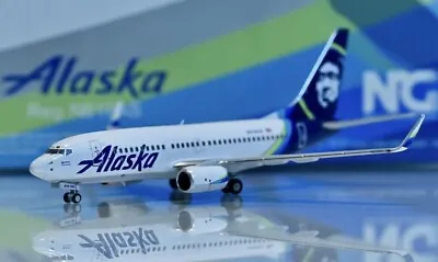 1:400 NG Model Alaska Airlines 737-700/w N618AS • $62.55