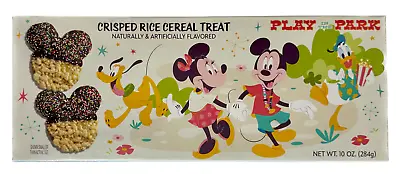 Disney Parks 4 Piece Crisped Rice Cereal Treat Mickey Icon Chocolate Dipped 10oz • $24.88