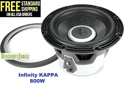 Infinity KAPPA 800W 1600 Watts 8  Selectable Smart Impedance Car Subwoofer-NEW- • $95.95