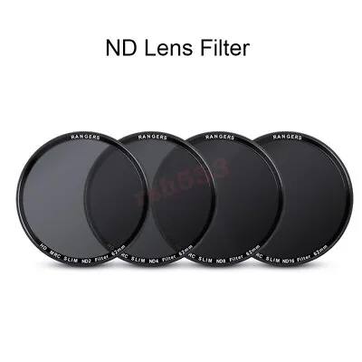 4Pcs ND Filter Set ND2 ND4 ND8 ND16 Neutral Density Filtors For Digital Camera • $24.93