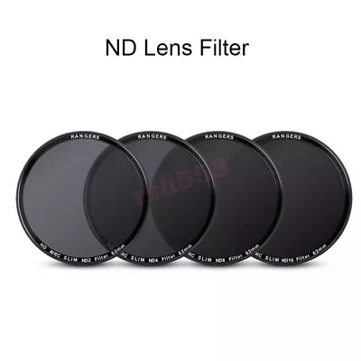 4Pcs ND Filter Set ND2 ND4 ND8 ND16 Neutral Density Filtors For Digital Camera • $23.98