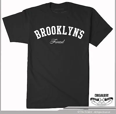 Brooklyn's Finest T Shirt True Head Hip Hop Crate Digger Jay Z Biggie Mos Def  • $15.19