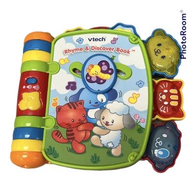 $9.99 • Buy VTech Rhyme And Discover Book Tested Works Kids Learning 