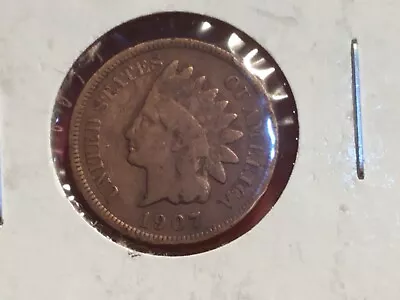 $10 • Buy 1907   US  Indian Head  One Cent Coin.   116 Years Old.