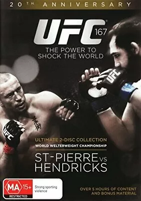 UFC 167 St-Pierre Vs Hendricks | NON-USA Format... [DVD] [Disc-Only EX-LIBRARY] • $37.44