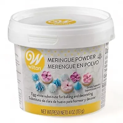 Wilton Meringue Powder Egg White Substitute 4 Oz. • $12.99