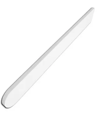 1 X Window Board End Cap Bullnose Large 400mm Long White 23mm Double Ended • £4.49