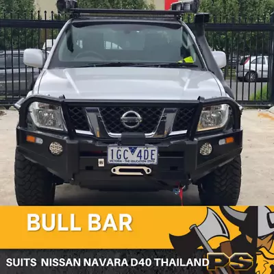 63MM 2.5 Inch ADR Approved Bull Bar For Nissan Navara D40 Thailand 2008-2015 • $1199