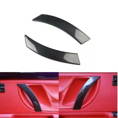 For VW Volkswagen Beetle 2003-2010 ABS Carbon Fiber Inner Door Handle TRIM 2pcs • $25.59