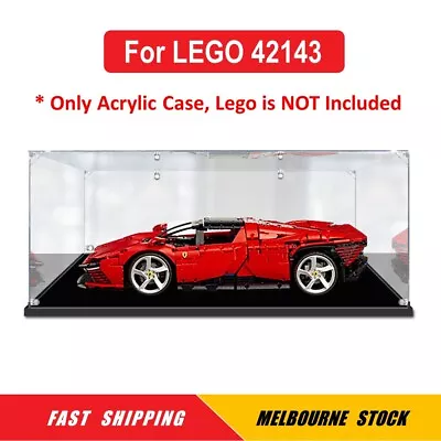 Display Case For LEGO 42143 Technic Ferrari Daytona SP3 Dust Proof Glue Free • $49.95