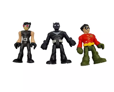 Catwoman Batman Robin Imaginext DC Super Friends Action Figure • $24.99