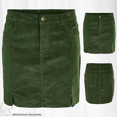 £33.10 • Buy NOISY MAY Women Mini Cord Skirt Short High Waist Pencil Skirt NMFLING NEW