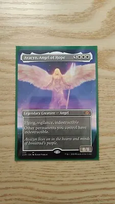 Avacyn Angel Of Hope - Borderless - Double Masters Box Topper - MTG NM  • £69.99