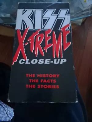 X-Treme Close-Up By Kiss (VHS 1992 Polygram) • $3.99