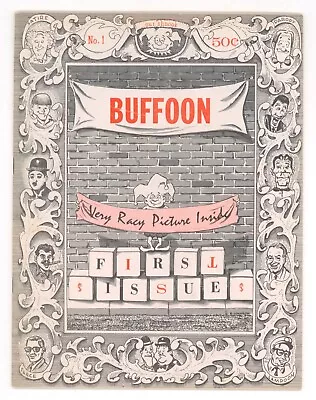 BUFOON #1 F Published By Students Of Whittier College Like Mad Magazine 1964 • $30