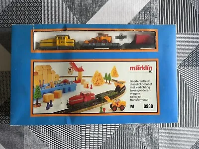 Dutch Ns Marklin M 0988 Rail Train Set Complete And Very Good Condition  • £88.99