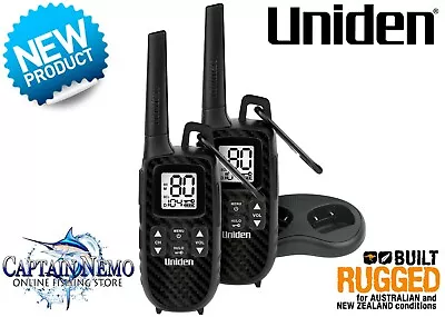 Uniden 2 Watt Uhf Handheld Adventure 2-way Radio Walkie Talkie Deluxe Uh620-2dlx • $199.95