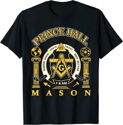 NEW LIMITED Greats Mason Masonic Prince Hall Masons Presidents Day Gift T-Shirt • $18.99