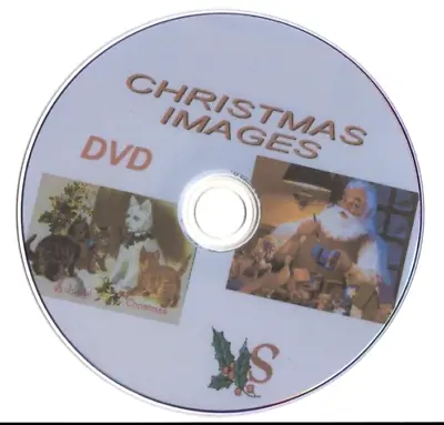 Christmas Images Over 5600 Vintage Card Making Tags On PC DVD ROM XMAS Free Post • £1.99