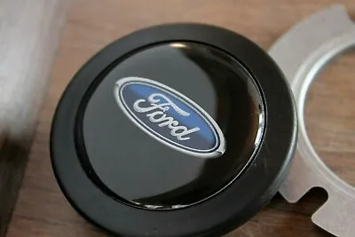 Horn Button Fits For Ford Used Badge For MOMO Sparko NRG Nardi Steering Wheel • $40.59