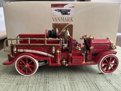 $29.99 • Buy RED HATS OF COURAGE Model Fire Truck By Vanmark ORIGINAL BOX