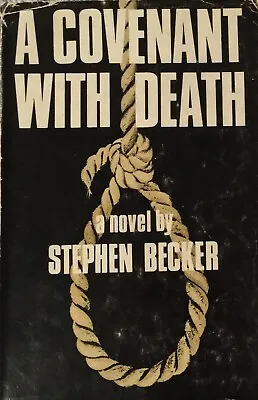 A Covenant With Death 1965 Stephen Becker Hardcover Vintage Free Postage Rare • £30.99