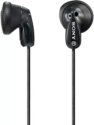 $13.99 • Buy Stereo Sony Earphone In-Ear Headset Headphones Lightweight MDR-E9LP/BC Black