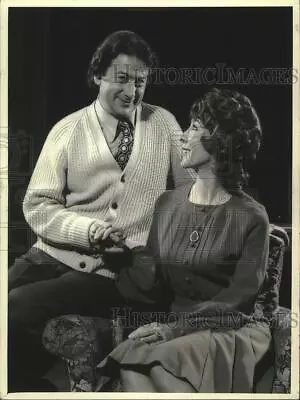 1973 Press Photo Giles Ralston & Mollie Ralston In  The Mousetrap  In London • $19.99