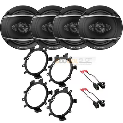 Pioneer 350W CAR Truck Front & Rear Door Speakers W/Install Kits 1995-up (2Pair) • $149.99