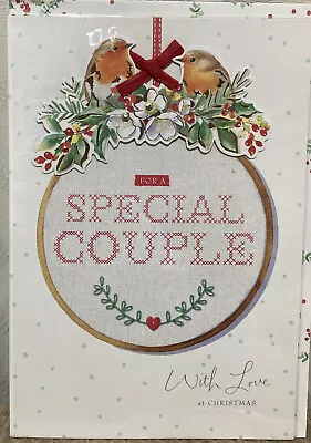 Christmas Card ‘For A Special Couple’ With Love Hallmark Card (Standard Size) • £3.50