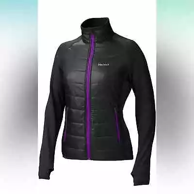 MARMOT Women's Variant Insulated Jacket Sz Small Black Purple • $65